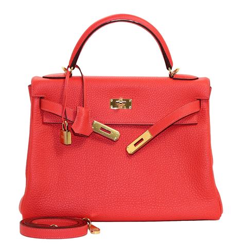 hermes kelly red bag